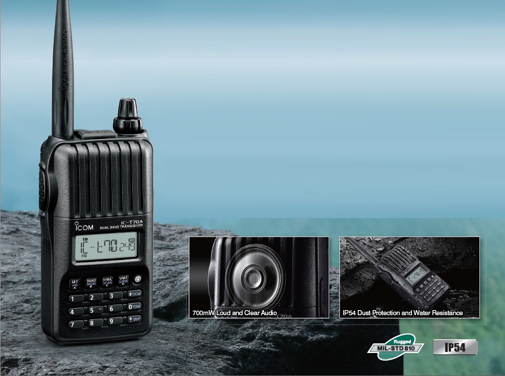 艾可慕手持對(duì)講機(jī)